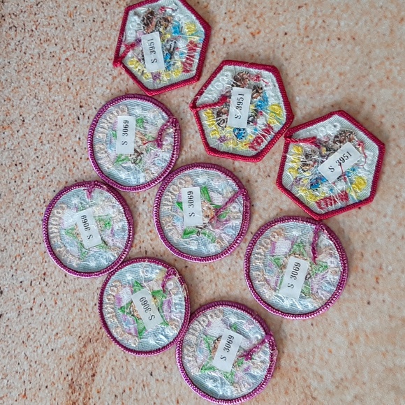 Cookie Sale Kick Off Party - Girl Scout Fun Patch Bundle - NEW Iron On 🦋❤ - Picture 2 of 2